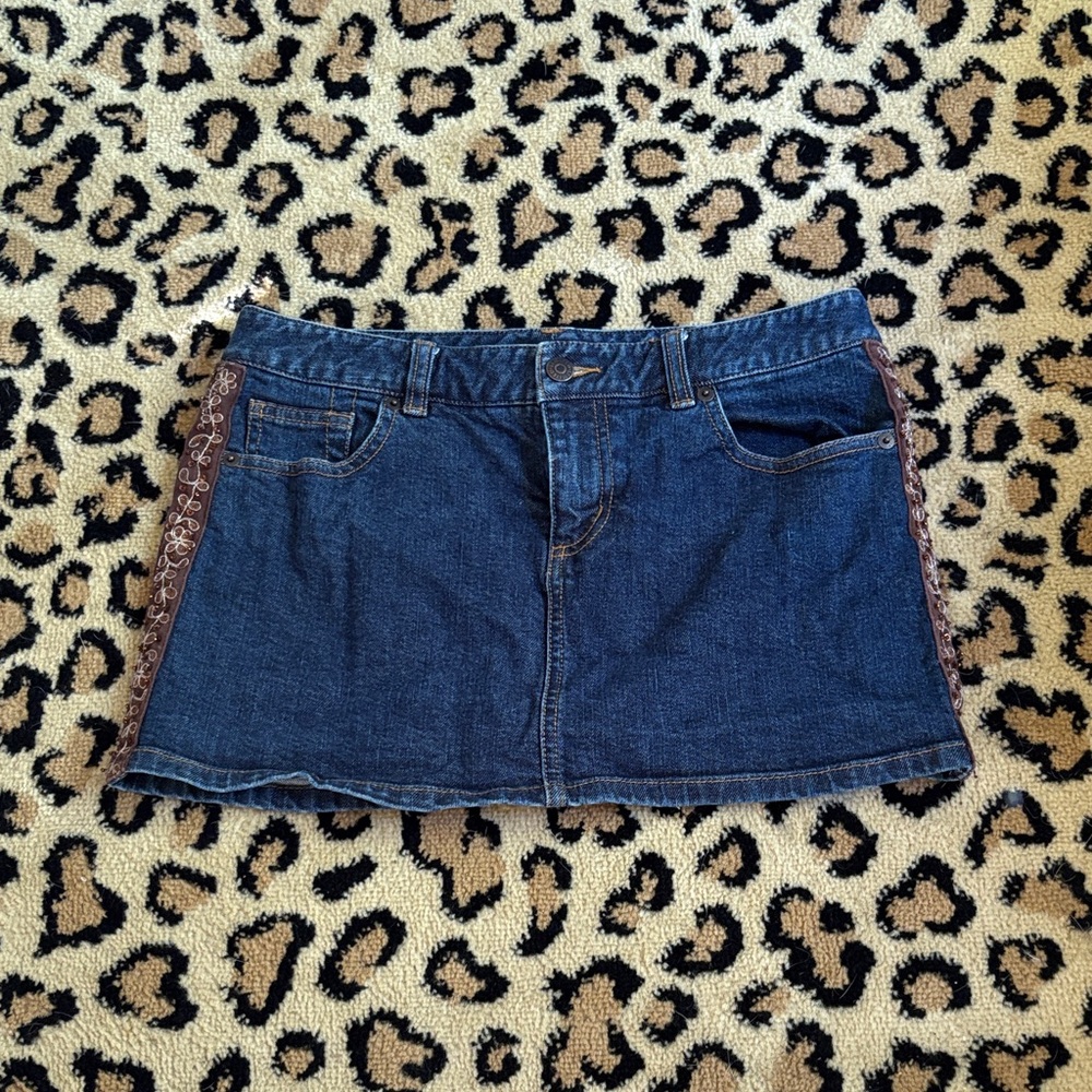 Y2K beaded skirt